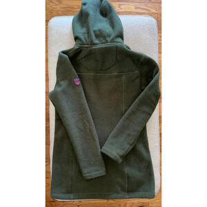 Hubertus® Lady Hunting Outdoor Lightweight Fleece Jacket/Hoodie A/Green sz S